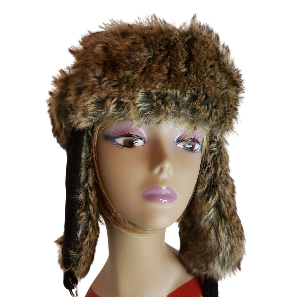 Bluenotes Adult Fur Tracker Hat Winter
